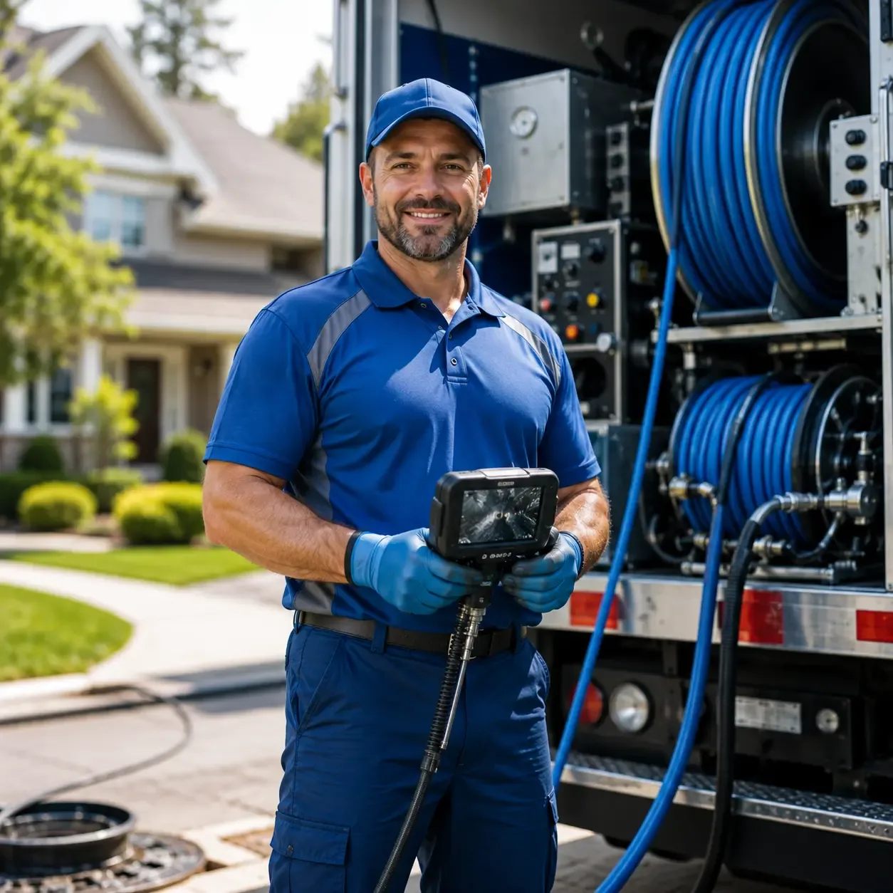 Local outdoor drain cleaning specialists in Earth City, MO